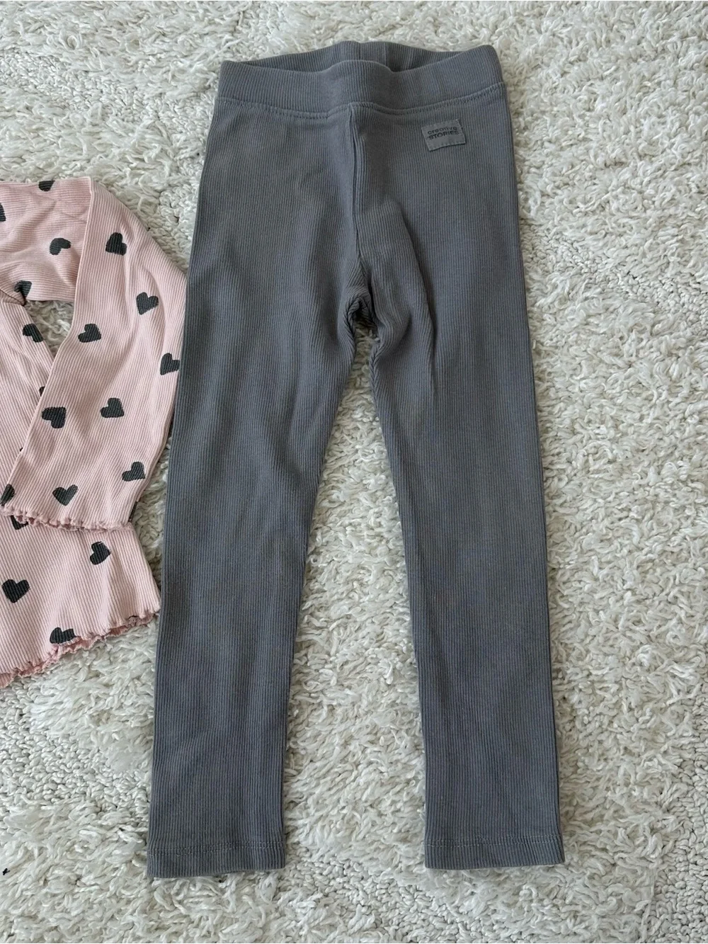 Zara Ribbed Hearts Set